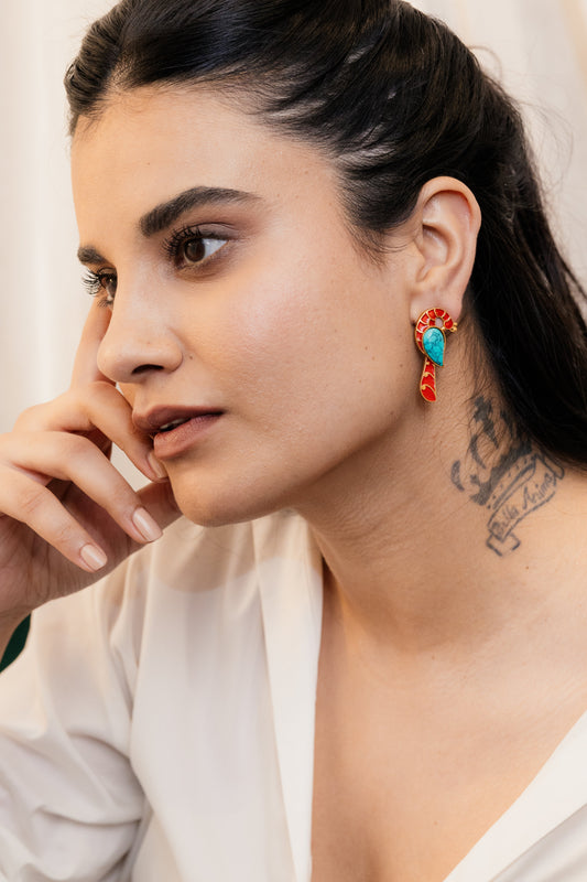 Pavo Earrings