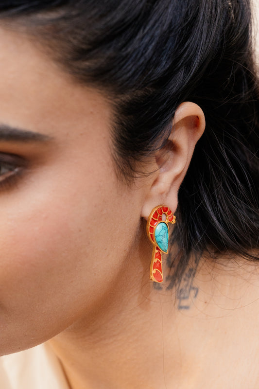 Pavo Earrings