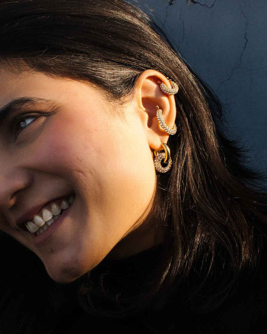 Golden Loop Earrings