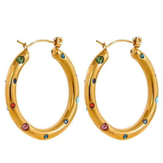 Lola Hoops - Gold