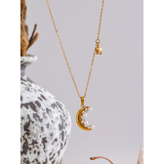Moon Pearl Chain