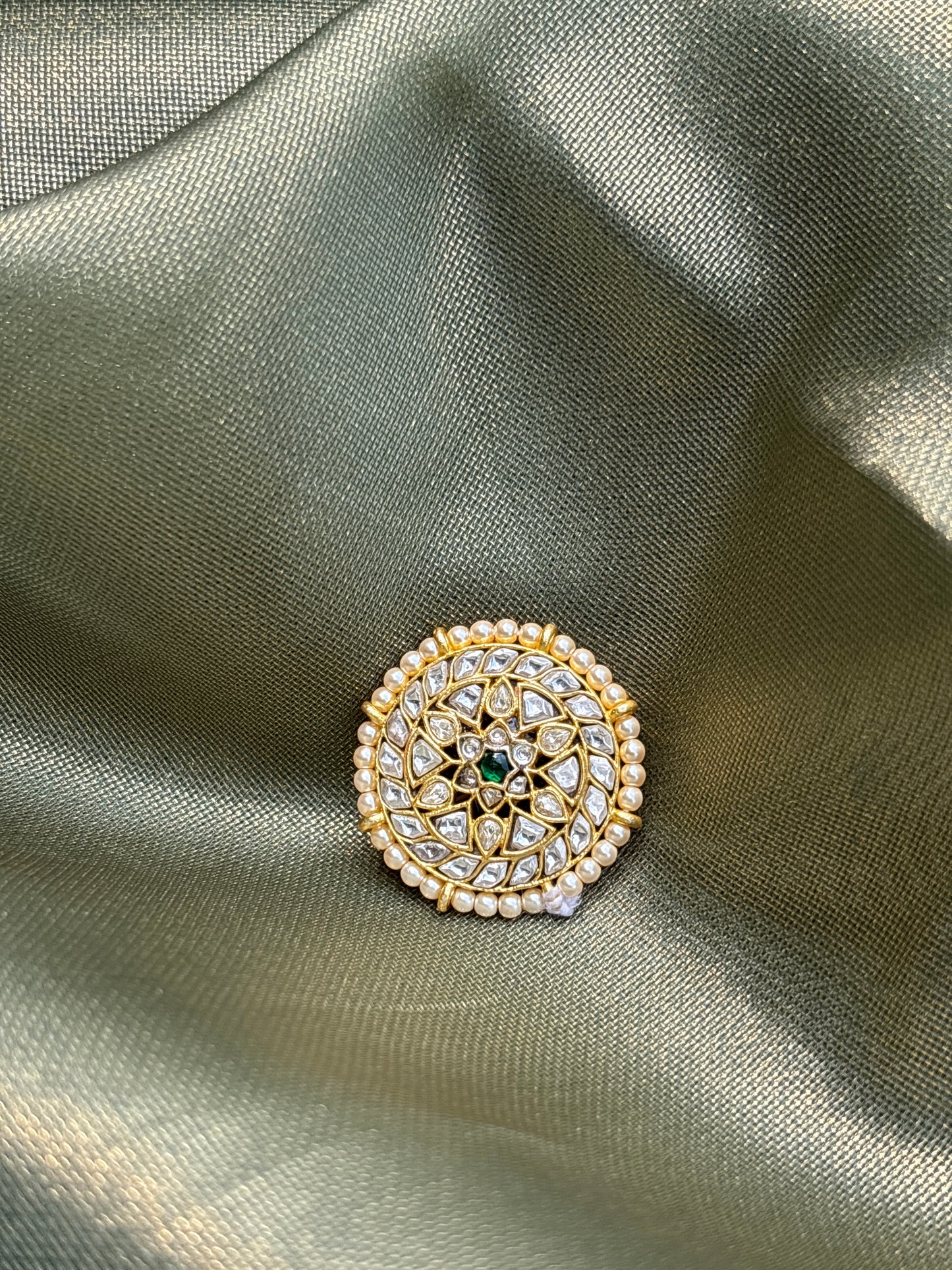 Mehr Chaand & Phool hair pins