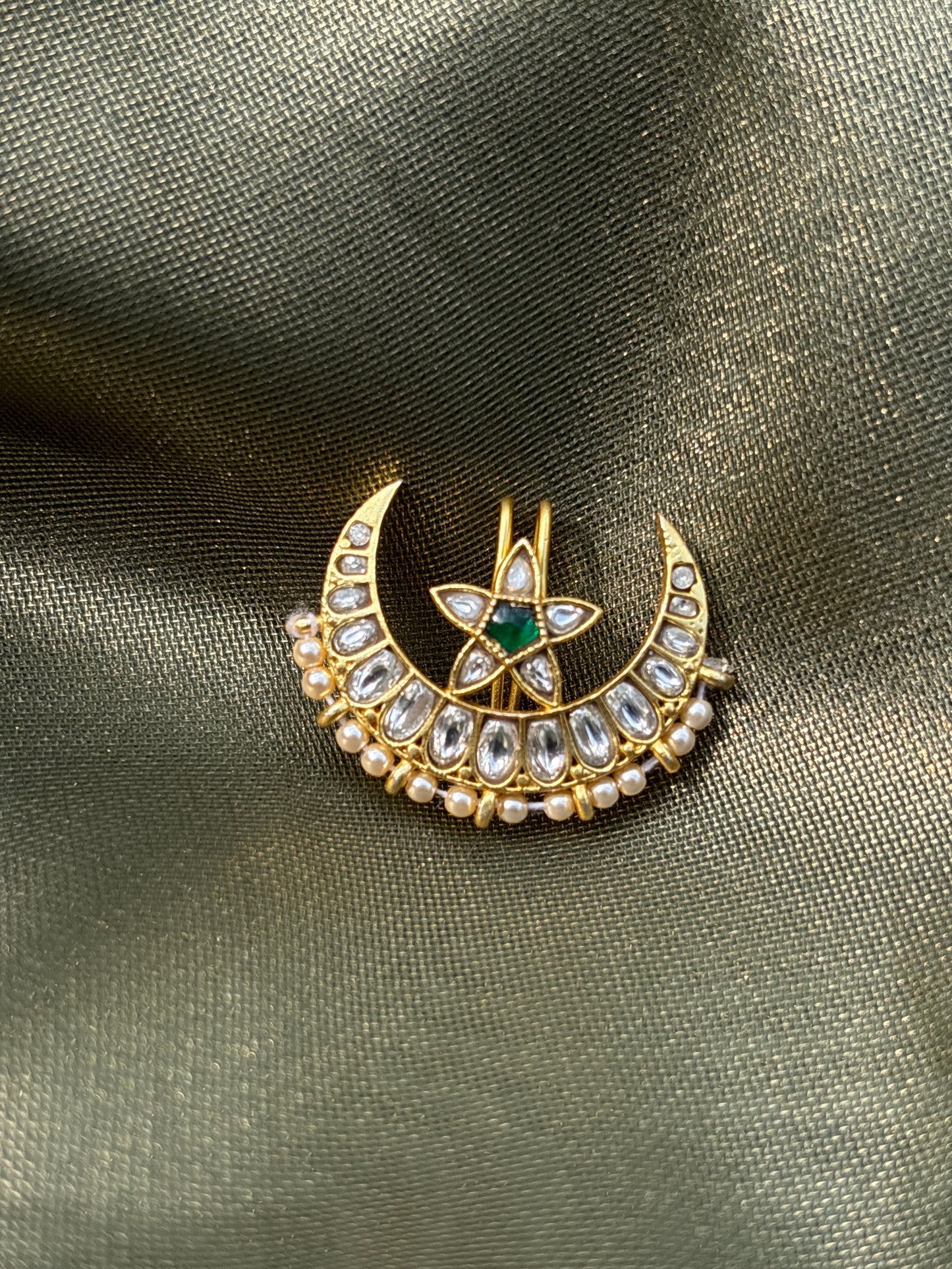 Mehr Chaand & Phool hair pins