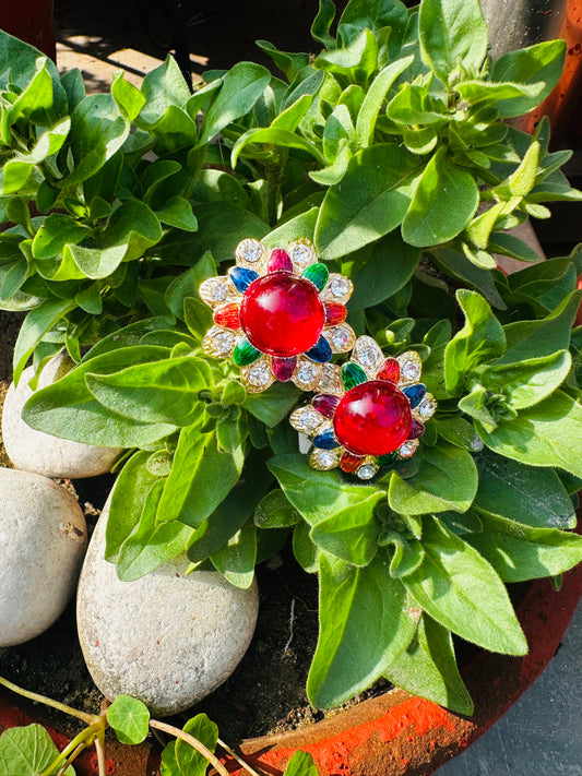Ruby Stud Earrings