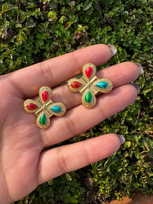Cross Earring