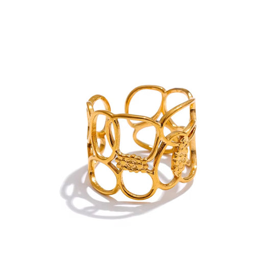 Hollow Gold Bands