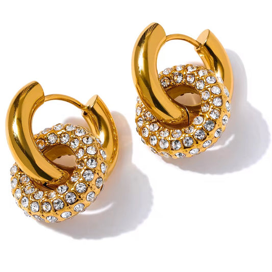 Golden Loop Earrings
