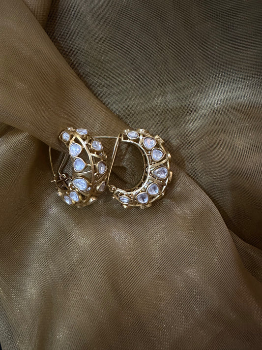 Polki Jaal earrings
