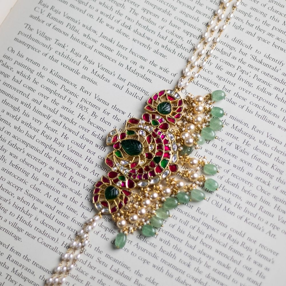 Maala Rice Pearl Choker