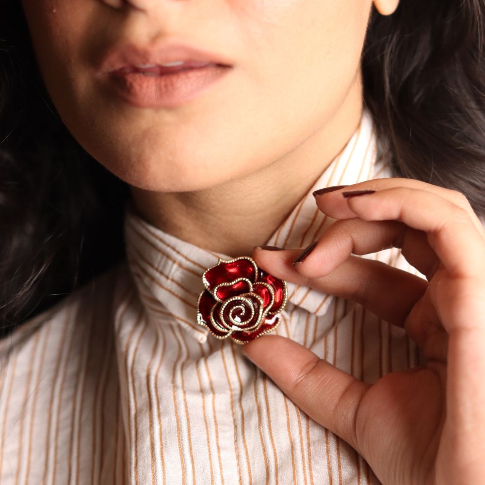 Rosa Button Covers- Pair