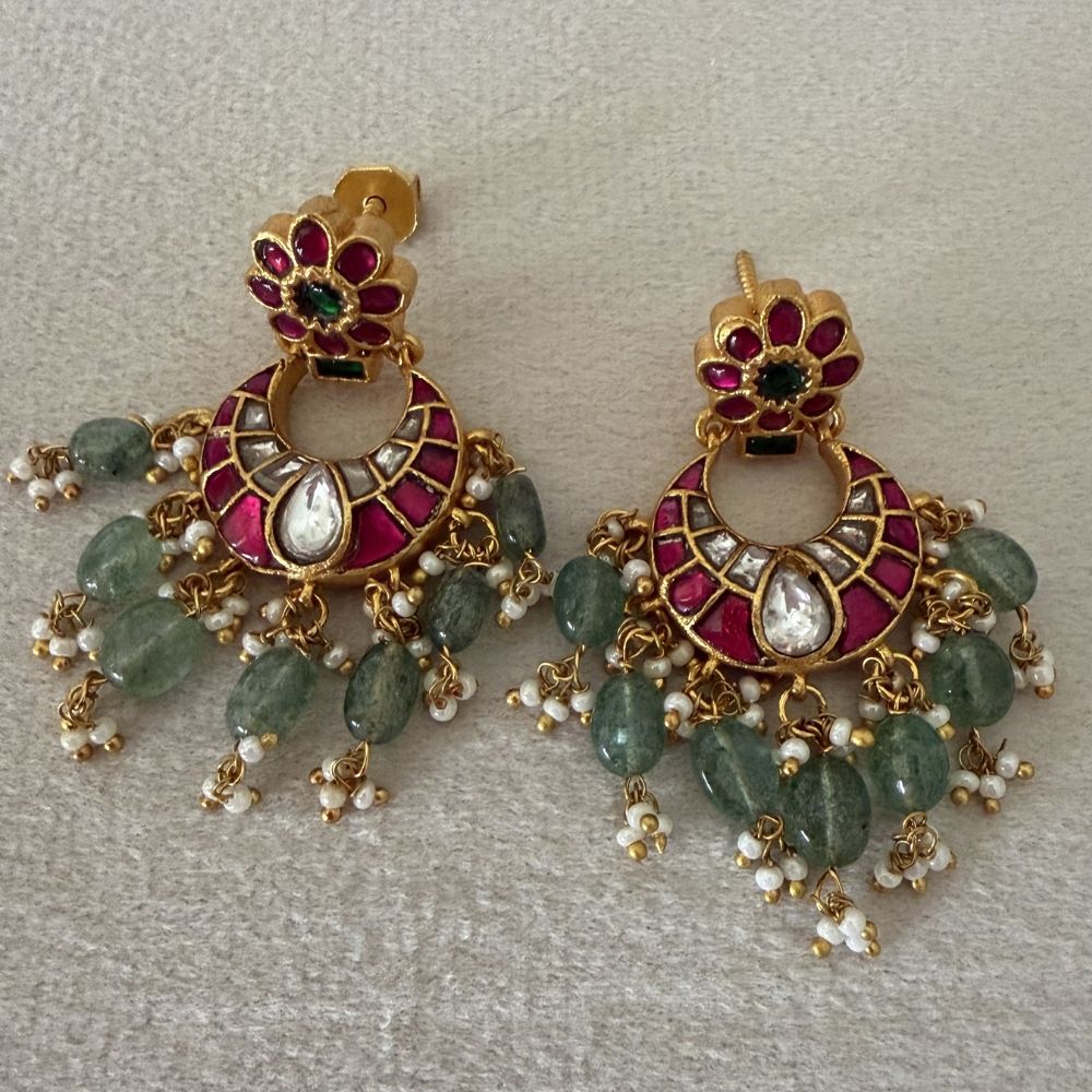 Jadau Chandbali