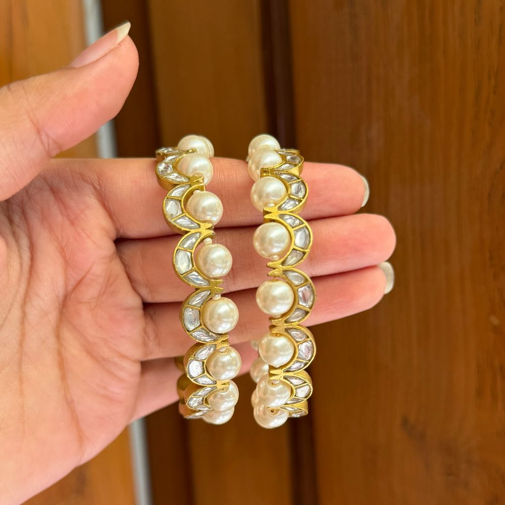 Chaand Pearl Bangles