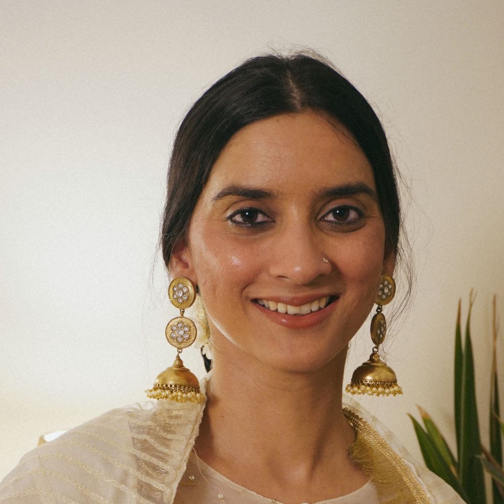 Gauri Chamol In Our Rangana Earrings