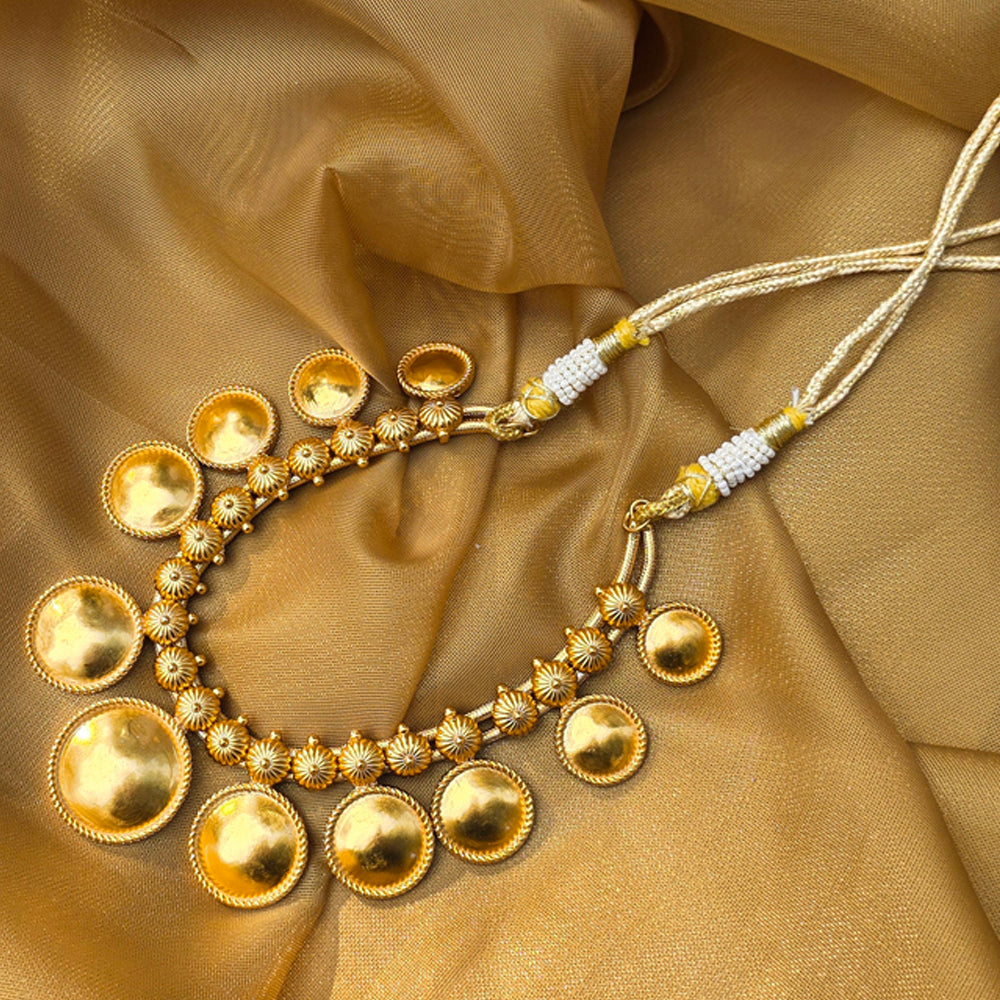 Kittur Gold Plated Necklace