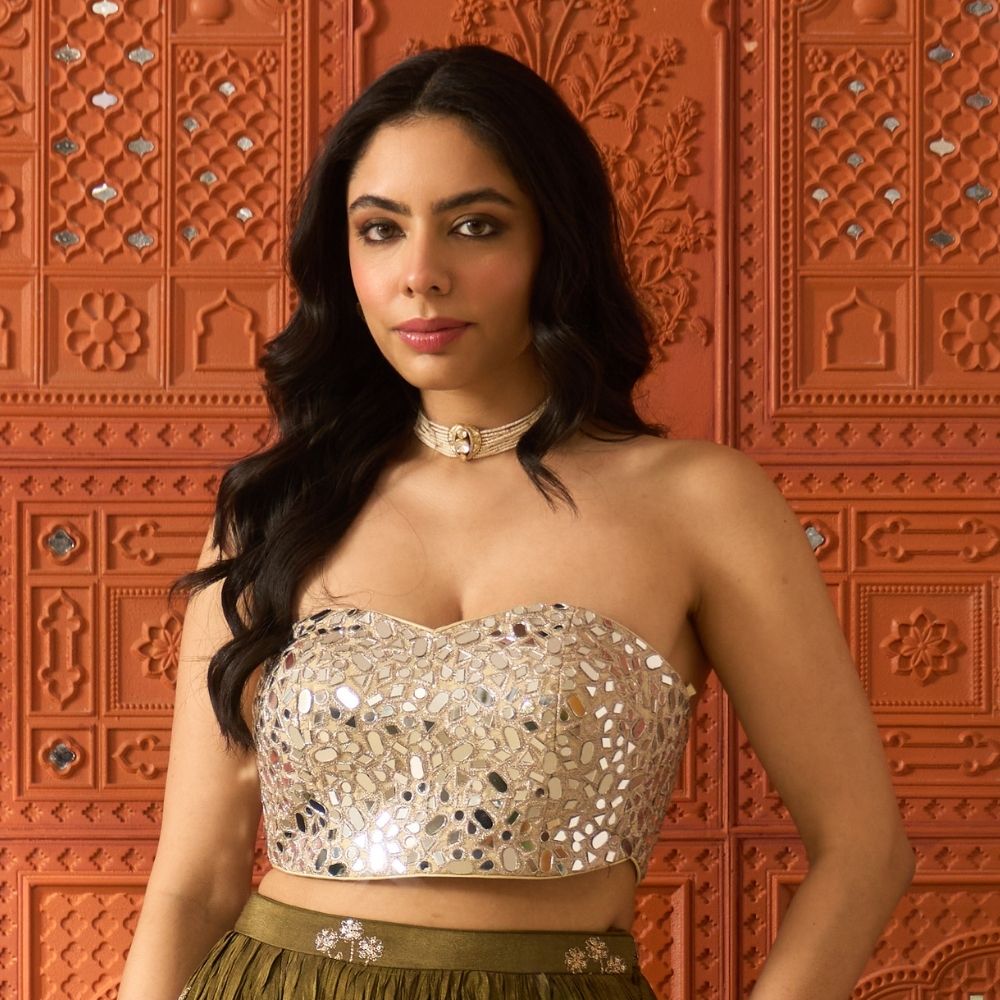Yashasvika Pearl & Polki Choker set