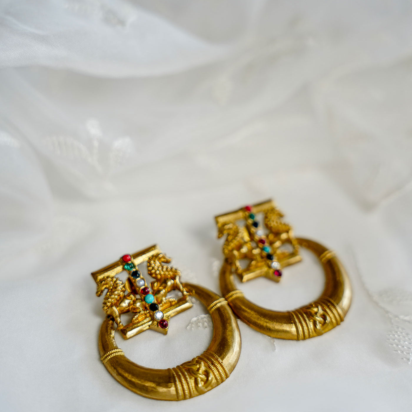 Nira Gold Earrings