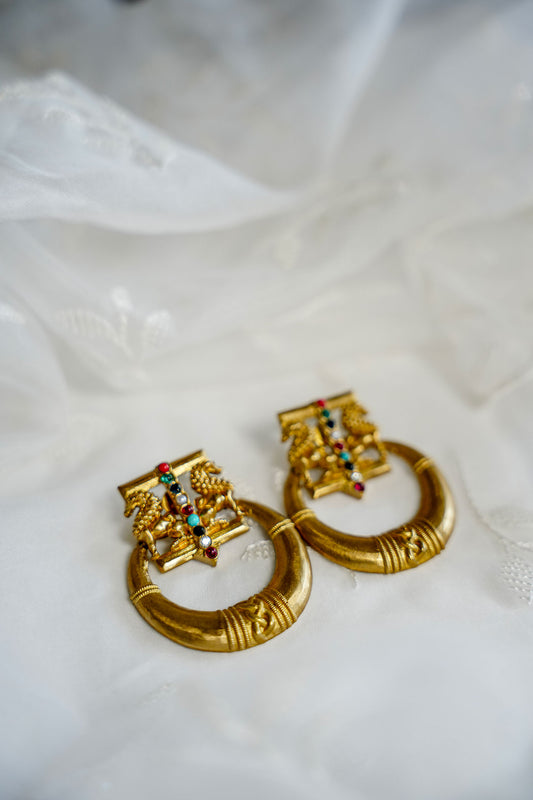 Nira Gold Earrings