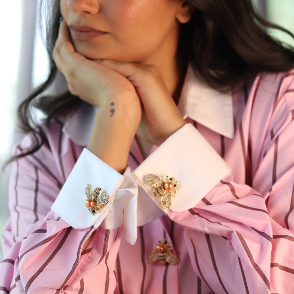 Elara Button Covers- Pair