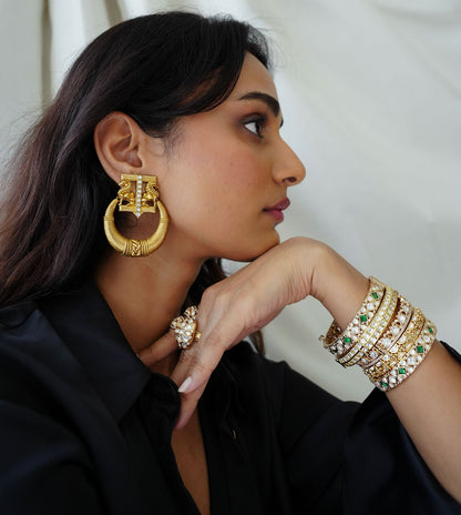 Nira Gold Earrings