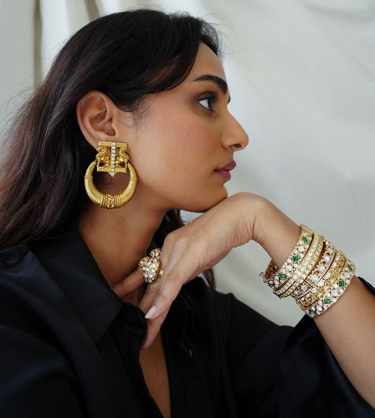 Nira Gold Earrings