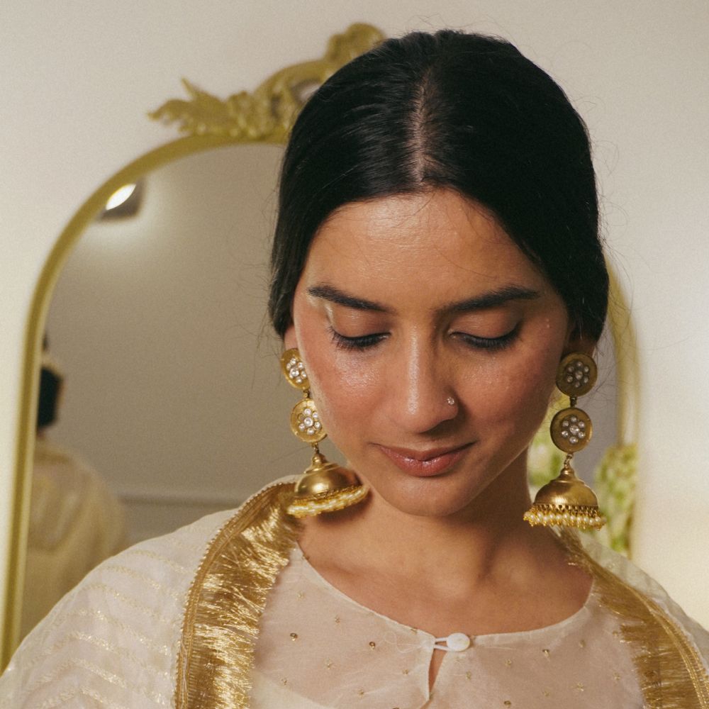 Gauri Chamol In Our Rangana Earrings