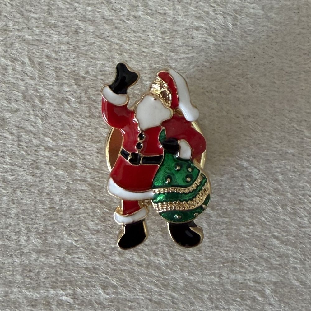 Santa Mini Button Covers