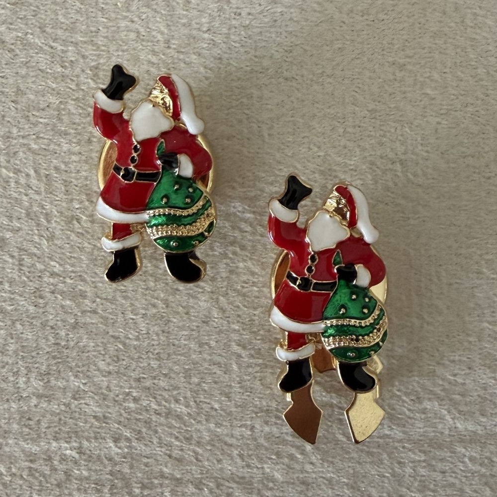Santa Mini Button Covers