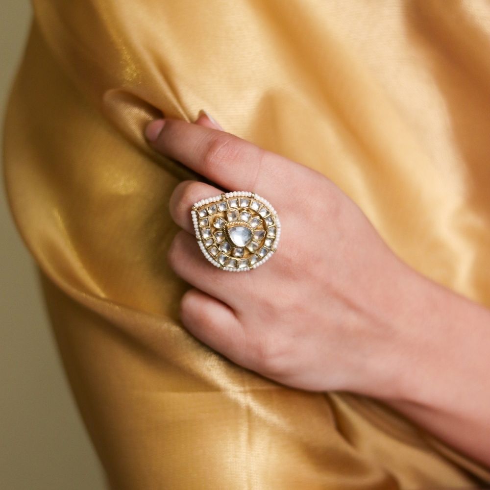 Ambi Jadau Ring