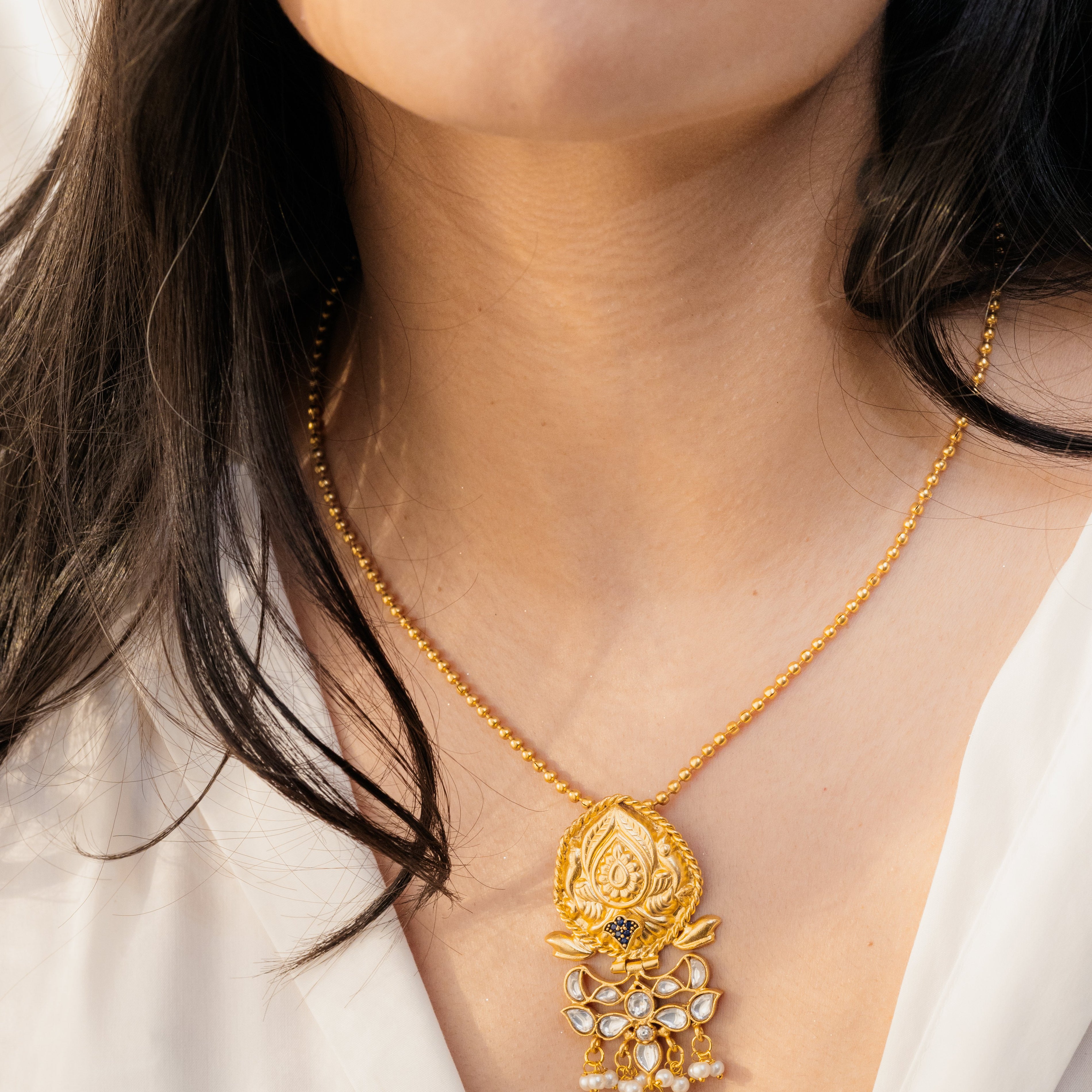 Nandi Polki Neck String