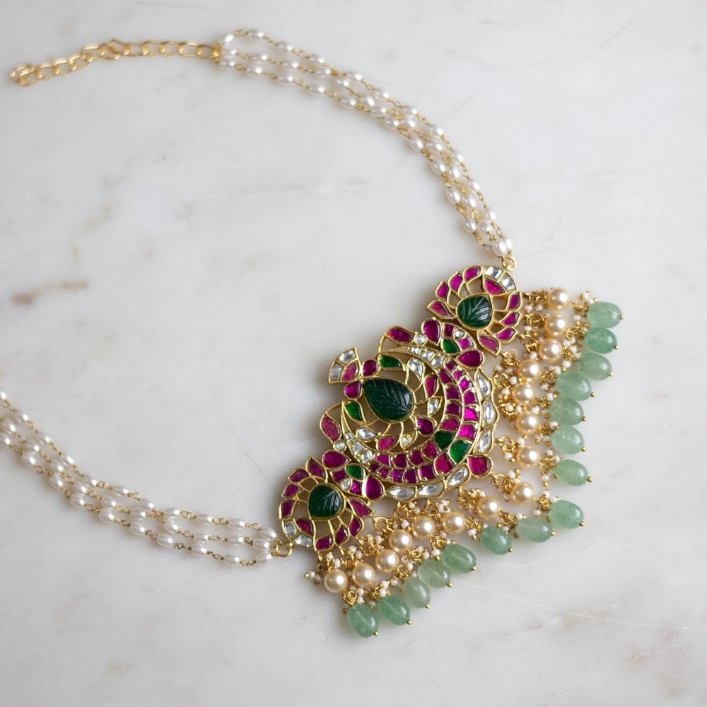 Maala Rice Pearl Choker