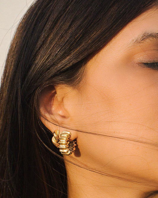 Wrinkled Half Hoops