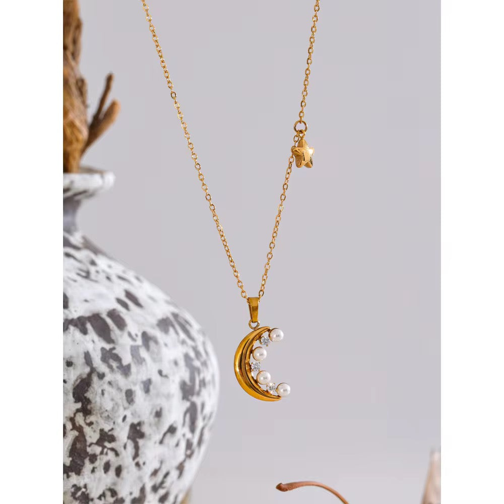 Moon Pearl Chain