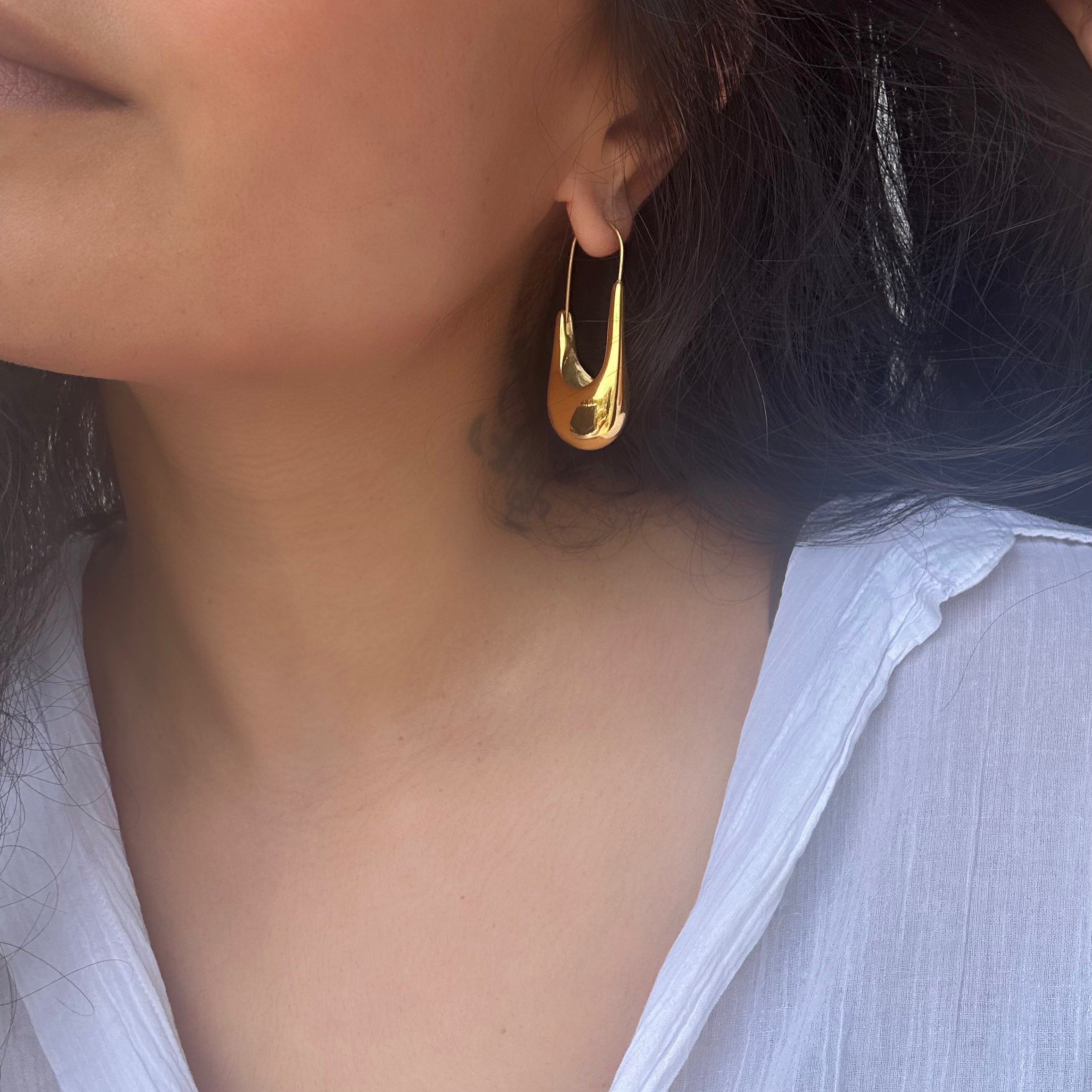 Safety Pin Earrings