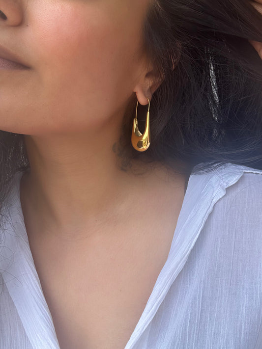 Safety Pin Earrings