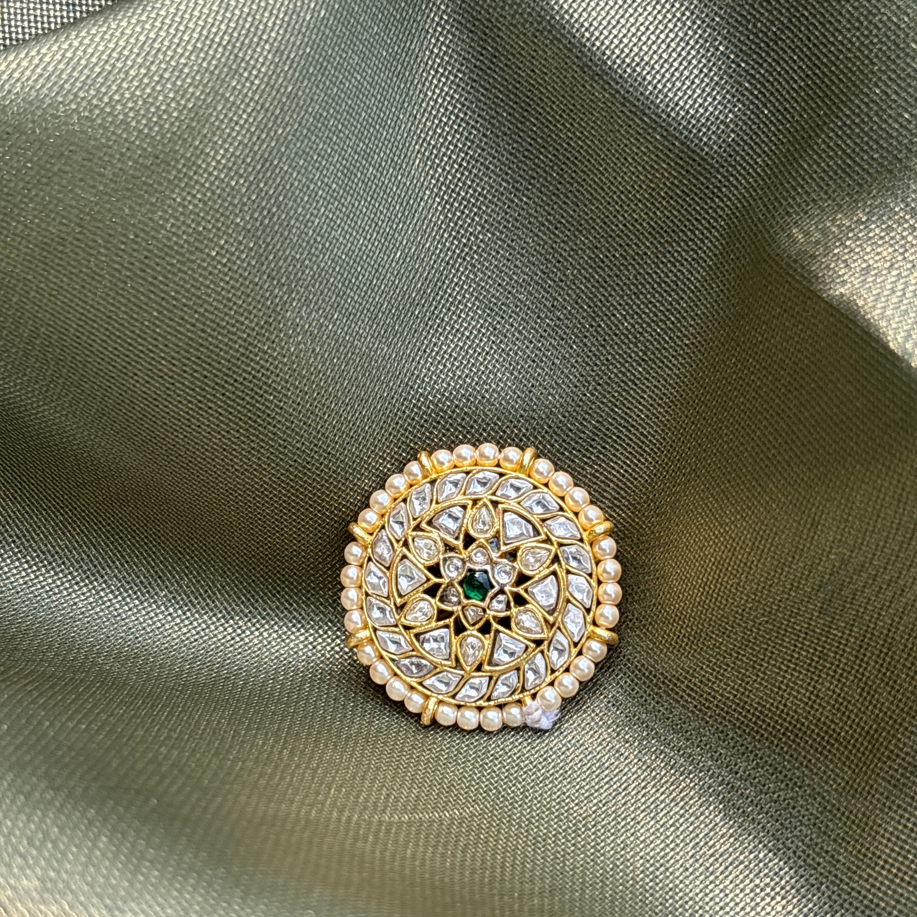 Mehr Chaand & Phool Hair Pins