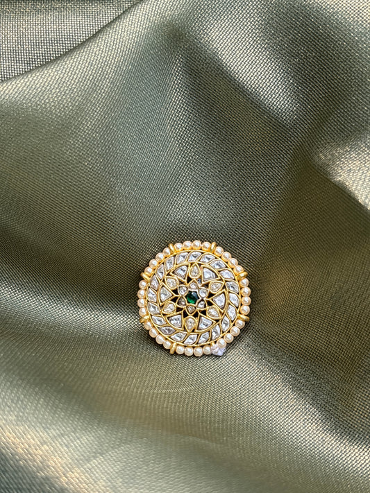 Mehr Chaand & Phool hair pins