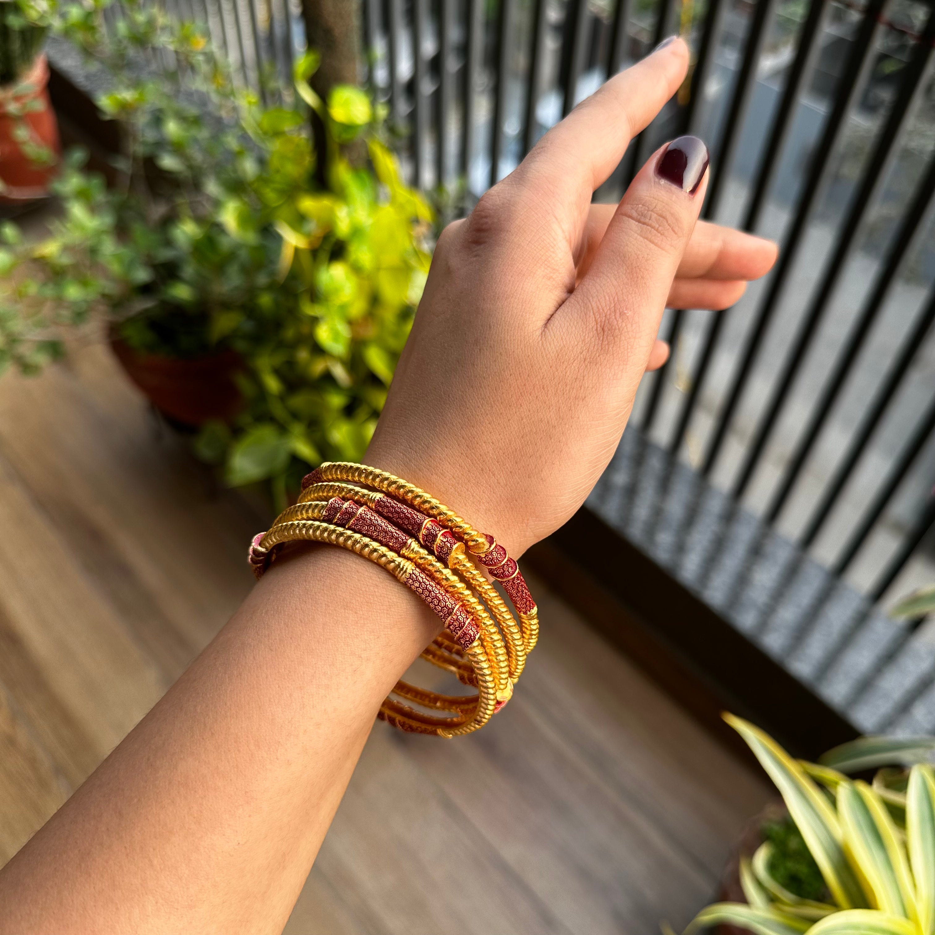 Aya Bangles (Set of 4)