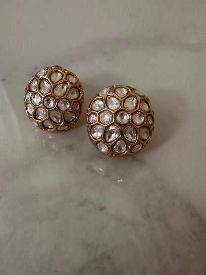Polki dome studs