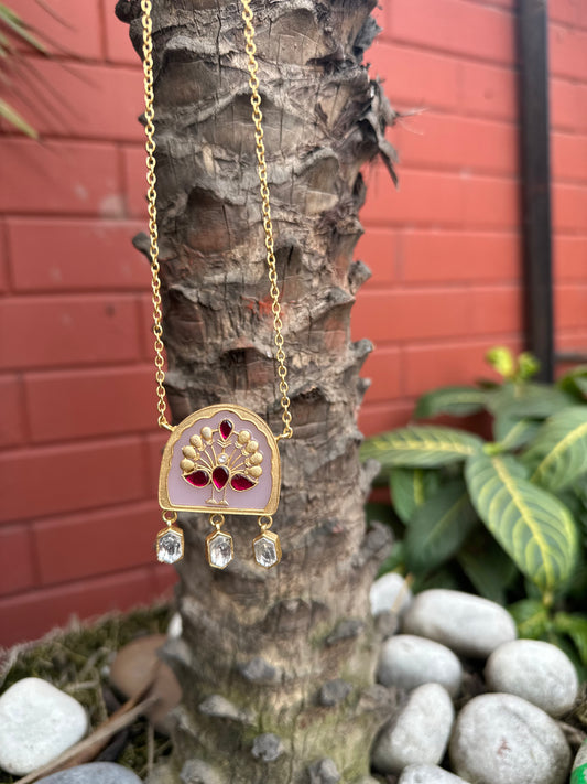 Mor MeenaKari Neck String
