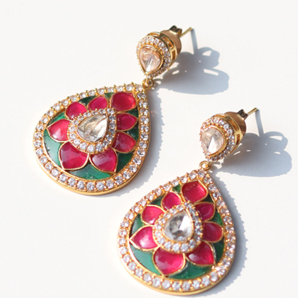 Rabani Ruby Earrings