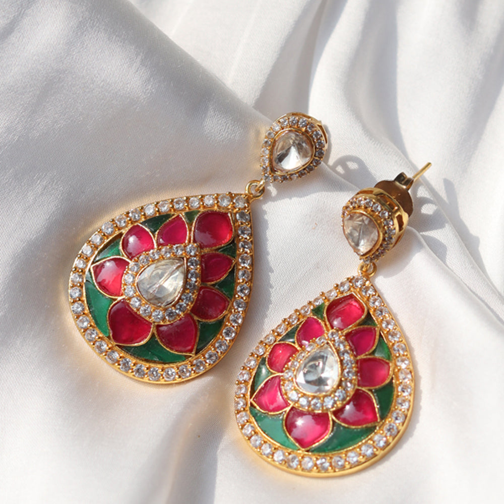 Rabani Ruby Earrings