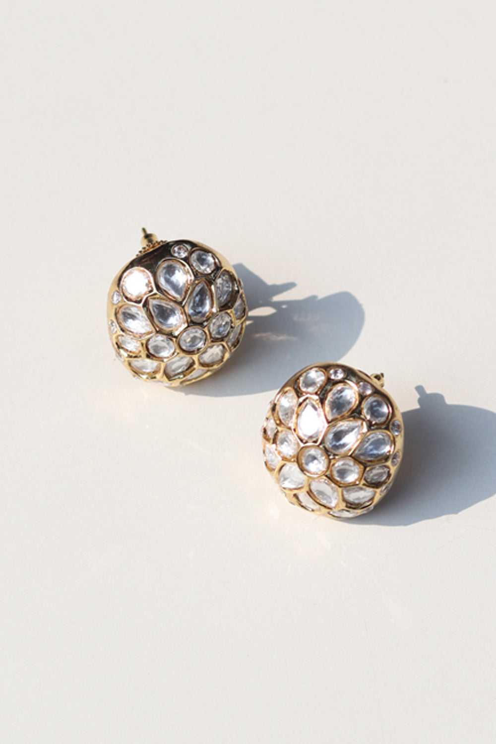 Polki Dome Studs