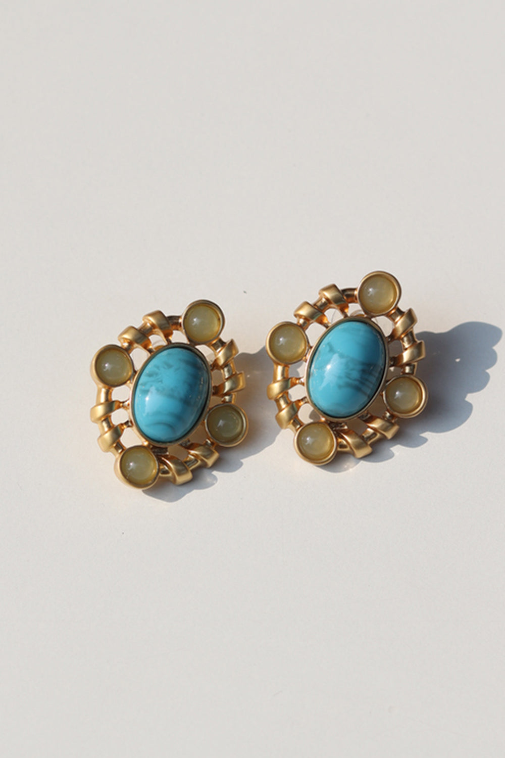 Retro Turq Earrings