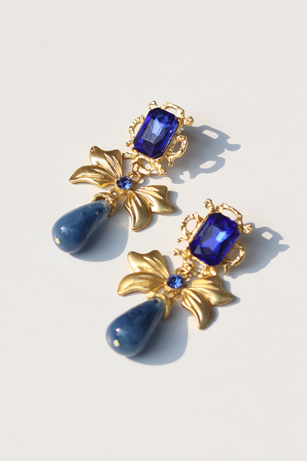 Statement Vintage Bow Earrings