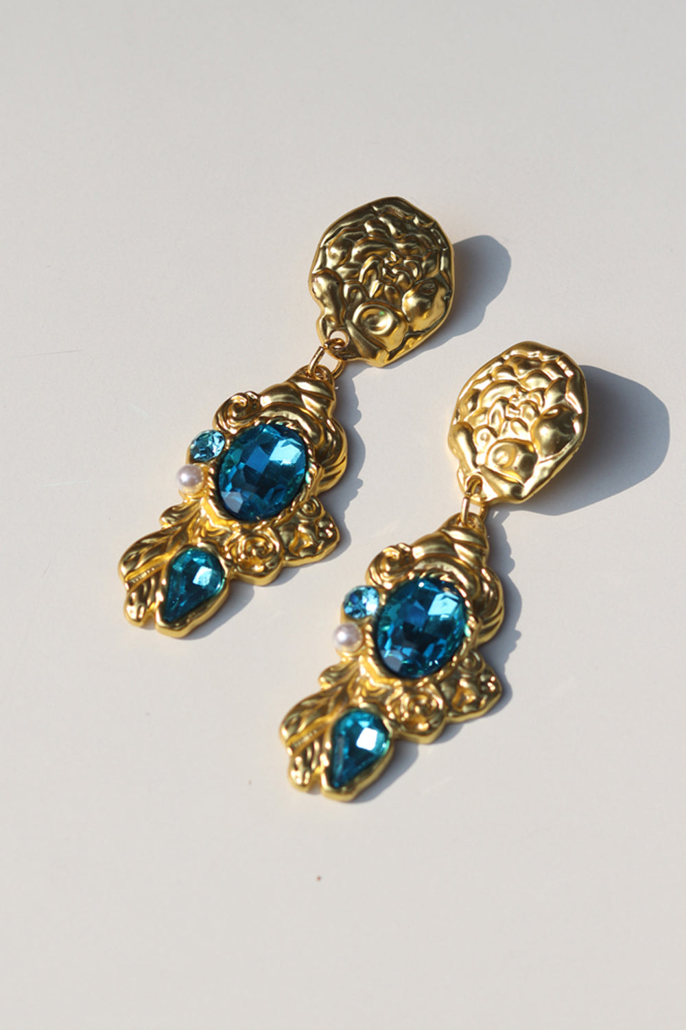 Vintage Sapphire Danglers