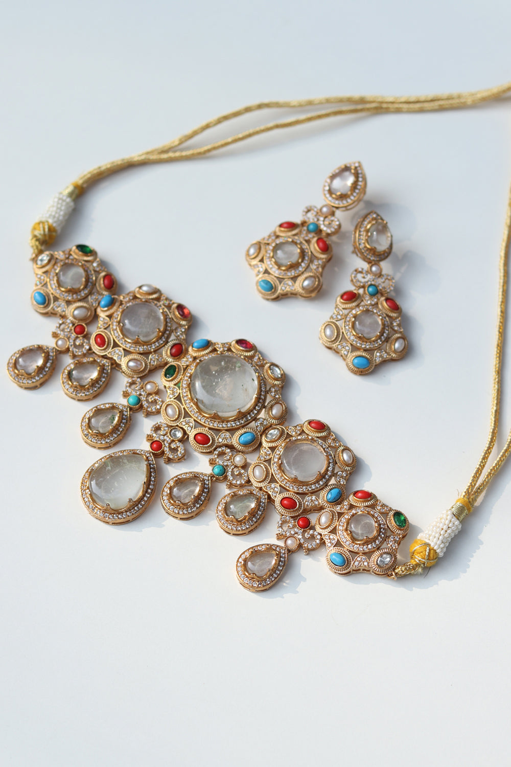 Padma Midnight Grey Choker