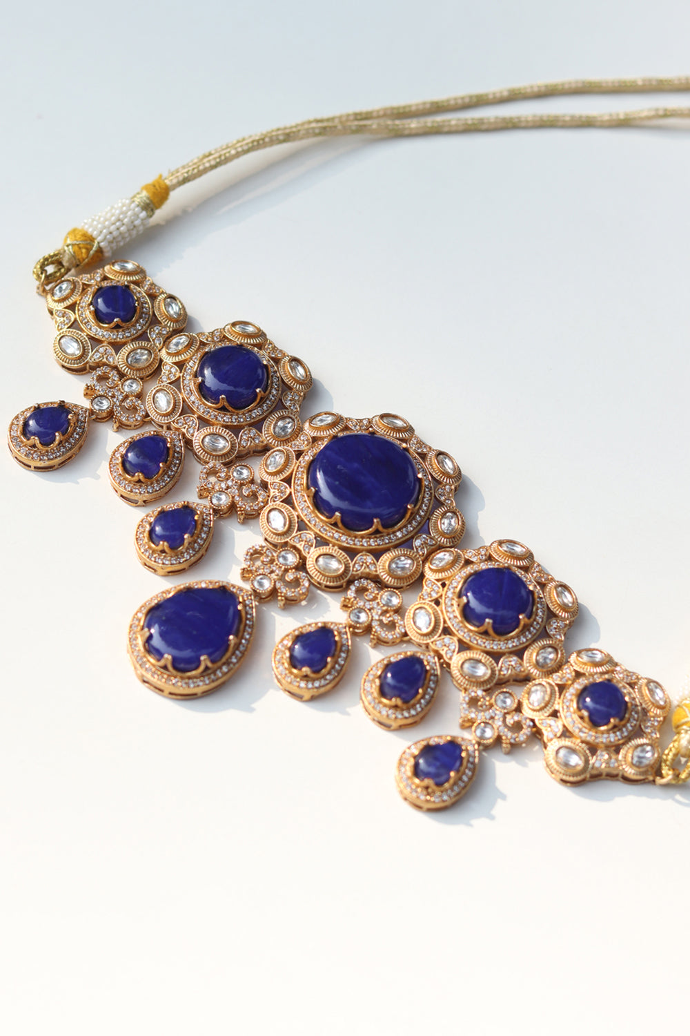 Padma Royal Blue Choker