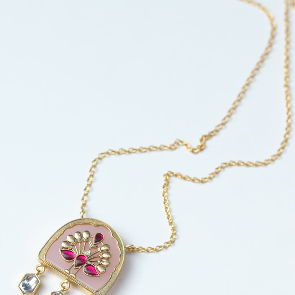 Mor MeenaKari Neck String