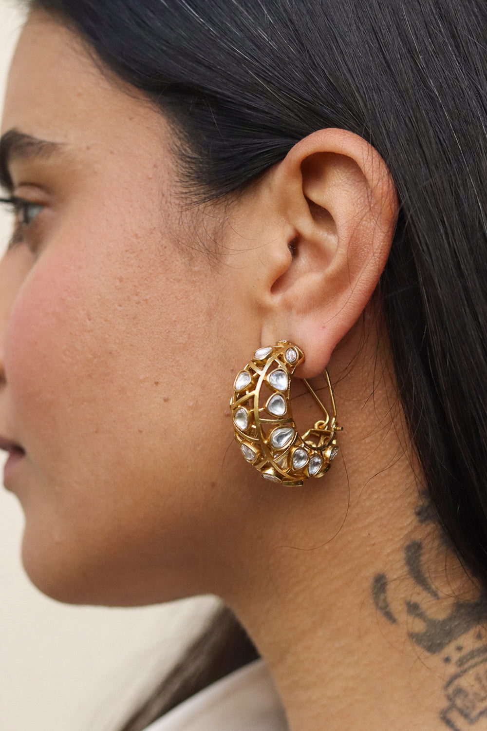 Polki Jaal Earrings