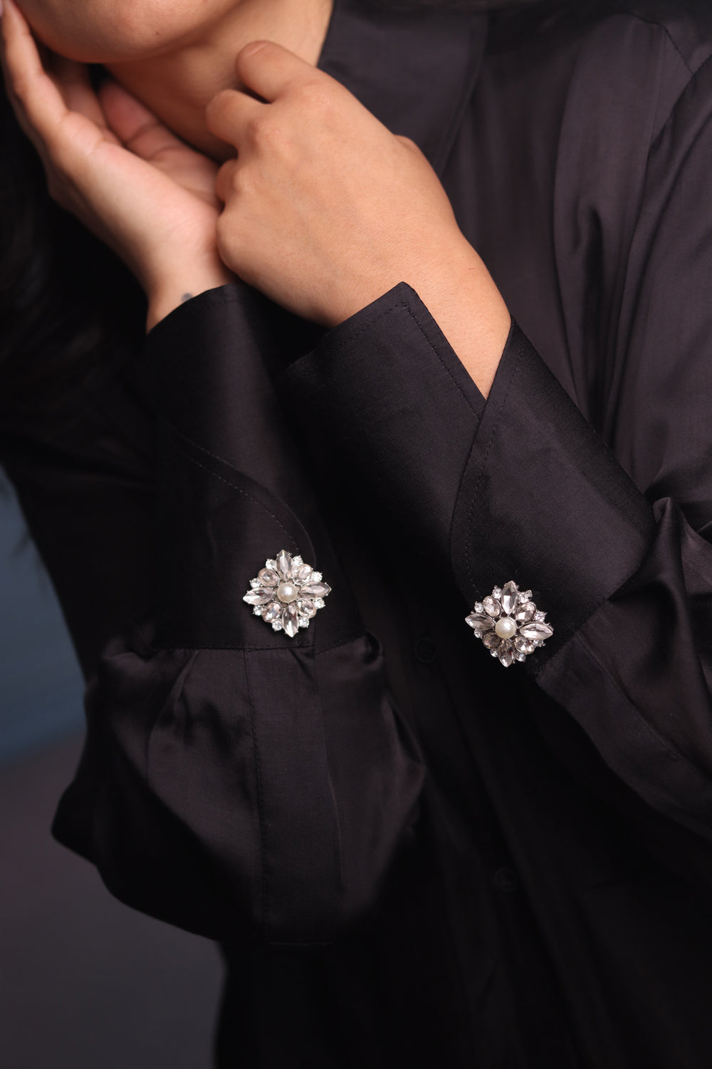 Florence Button Covers- Pair